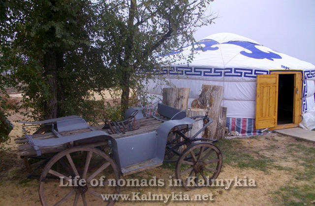 Жизнь кочевников в Калмыкии